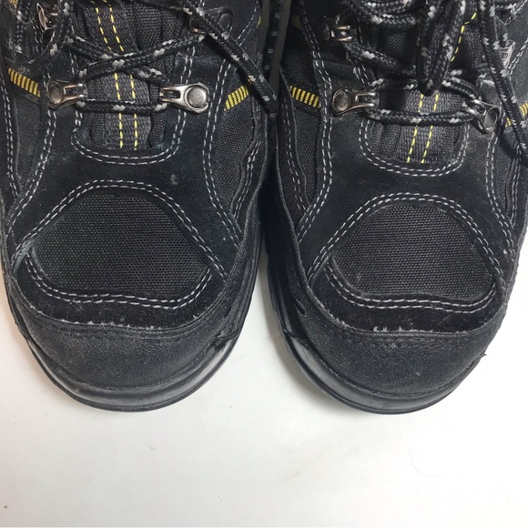 Brahma Kane Black Leather Work Safety Steel Toe Boots - Picture 3 of 12